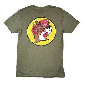 Wrmfzy‎ Warm Fuzzy War Club Mens T Shirt M Bucees The Last Of Us Green Graphic